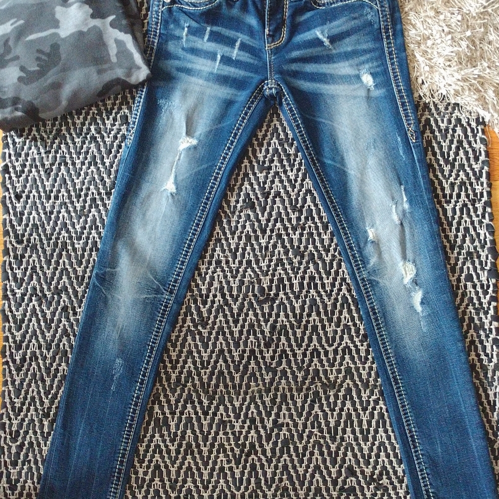 Rock Revival Ankle Skinny Jeans